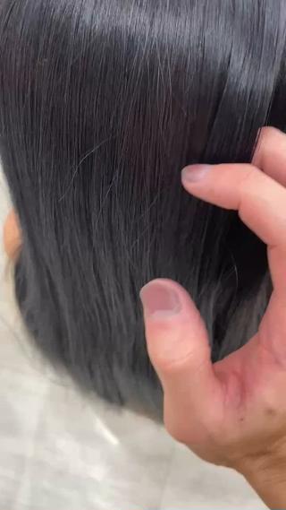 ロング カラー 中田 瞳真のヘアスタイル