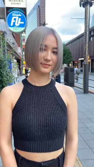 ショート カラー “ミニモ最高評価獲得 “代表"Kohei"のヘアスタイル