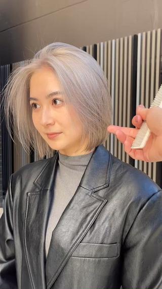 ショート カラー “ミニモ最高評価獲得 “代表"Kohei"のヘアスタイル