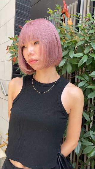 ミディアム カラー “ミニモ最高評価獲得 “代表"Kohei"のヘアスタイル