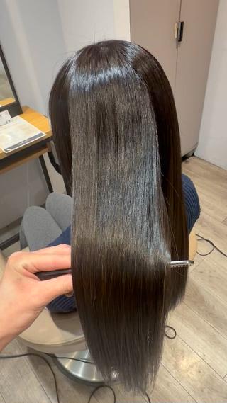 ロング カラー 髪質改善🫧 ミタセイヤのヘアスタイル