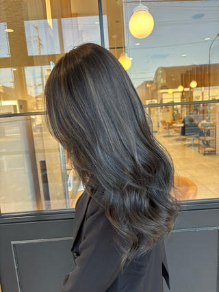 ロング カラー ラブーケ中川中島店 クラタチカコのヘアスタイル