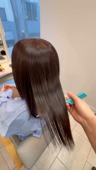 髪質改善カラー 