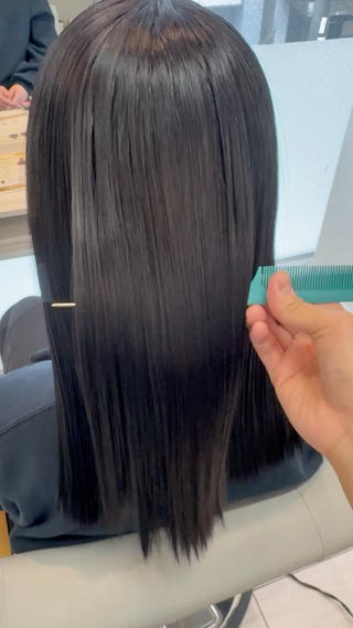 髪質改善カラー 