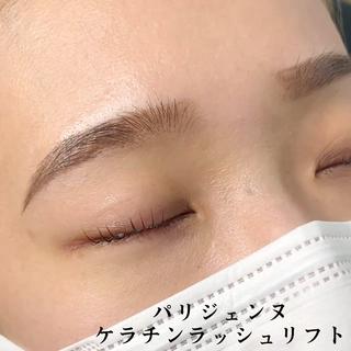 パリジェンヌケラチンラッシュリフト