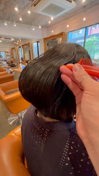 柔らかい縮毛矯正×酸熱トリートメント 