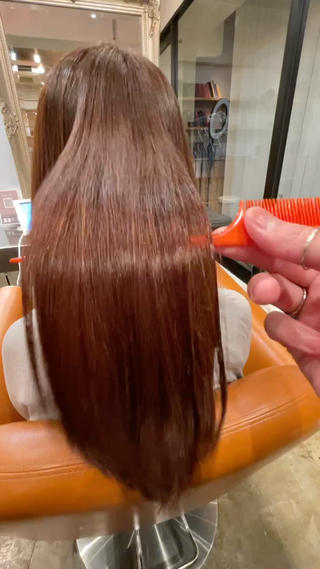 柔らかい縮毛矯正×酸熱トリートメント 