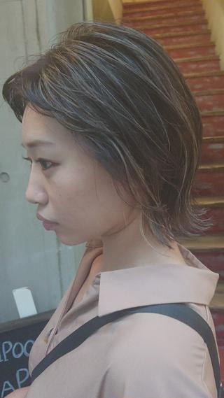 コントラストハイライト！
動きがでてめちゃくちゃお洒落です 