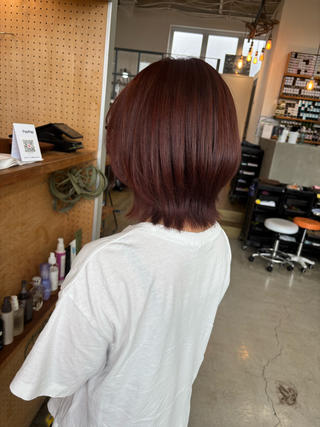 ショート カラー 平野 朋未のヘアスタイル