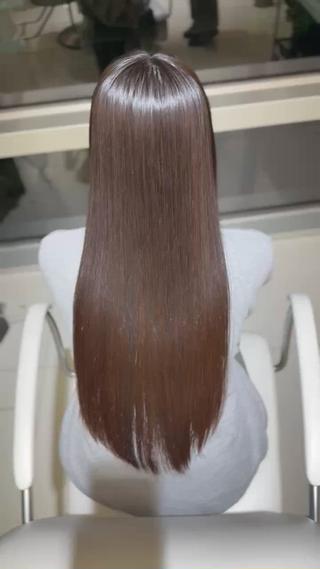 #縮毛矯正　#美髪ストレート　#プレミアム美髪ストレート　#バイカルテ　#トリートメント 