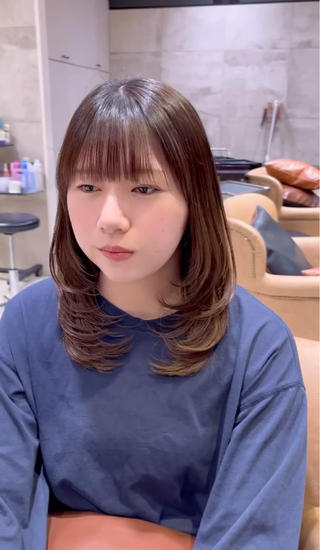 ミディアム 🍯ボブ/レイヤー 🍯髪質改善️ みゆのヘアスタイル