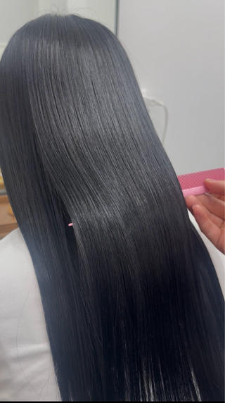 髪質改善メテオカラー
スタイリング剤なし 