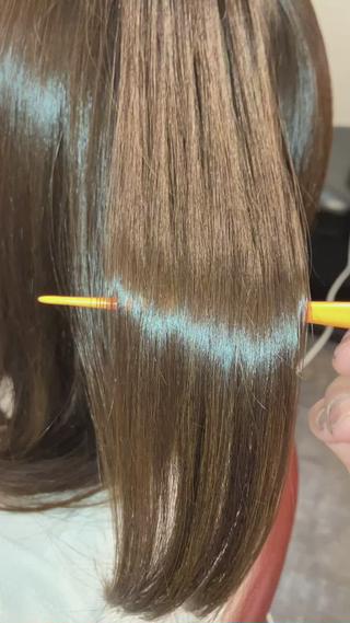 ミディアム 髪質改善 LIME 長野駅のヘアスタイル