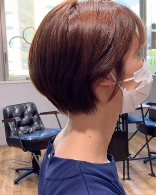 ショート 髪質改善 LIME 長野駅のヘアスタイル