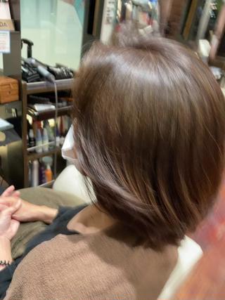 パサパサした髪をウルツヤに仕上げました〜