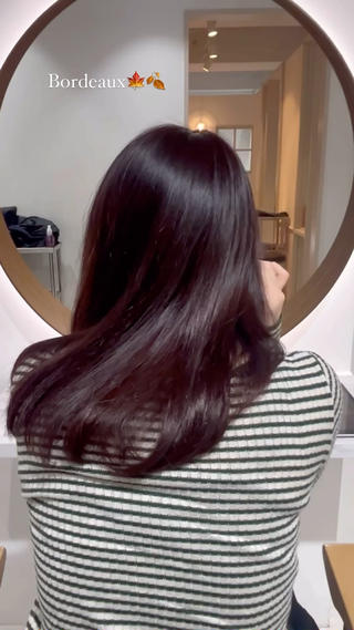 カラー ニトウ レイナのヘアスタイル