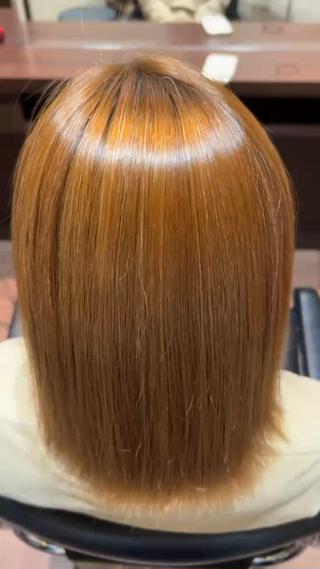 セミロング 永谷 嵐士のヘアスタイル