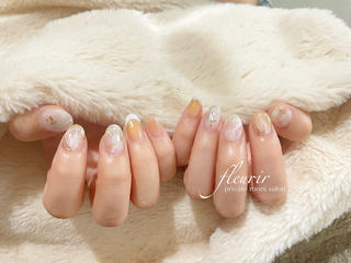 ネイル フルリール 【プライベートサロンのネイルデザイン