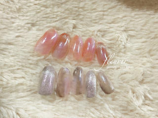 ネイル フルリール 【プライベートサロンのネイルデザイン