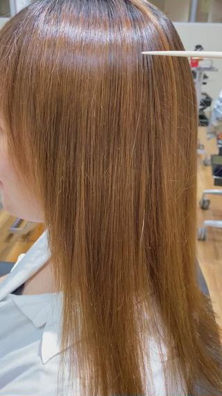 ストレートパーマ 