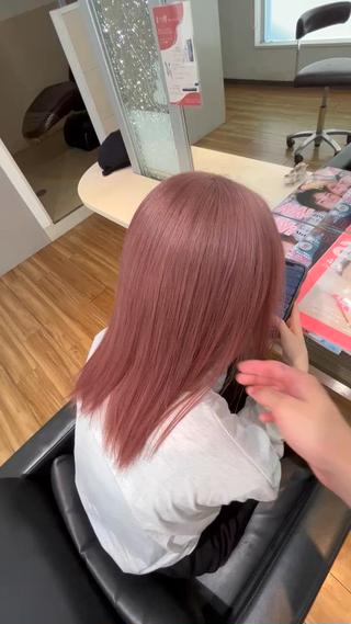 セミロング カラー DOI   HAIR MAKE MODE所属・土井 祐之介のヘアスタイル