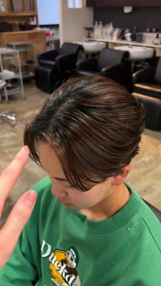 癖を伸ばしつつナチュラルなヘアに
ドライだけでこのしつかん 