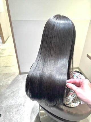 ロング 髪質改善専門店 縮毛矯正安阪のヘアスタイル