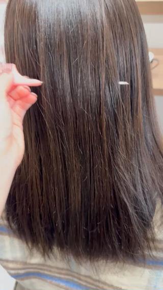 縮毛矯正のリピーターのお客様。
