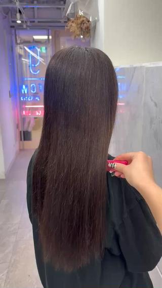 地毛ともしっかり馴染んでサラサラプルプルロング