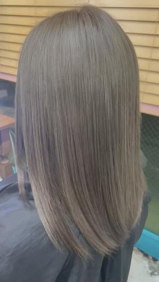 ロング 中顔面短縮 顔まわり新田大翔のヘアスタイル