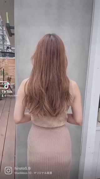 ロング 中顔面短縮 顔まわり新田大翔のヘアスタイル