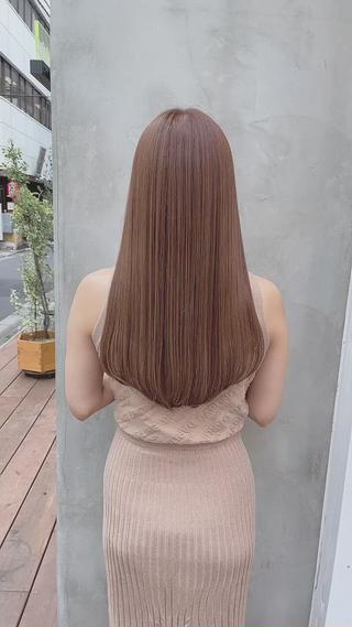 ロング 中顔面短縮 顔まわり新田大翔のヘアスタイル
