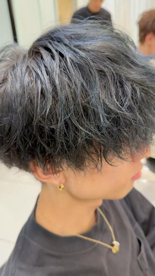 #骨格似合わせカット
#メンズカット
#パーマ活かしカット 