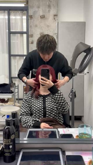 ブリーチ+カラー+トリートメント