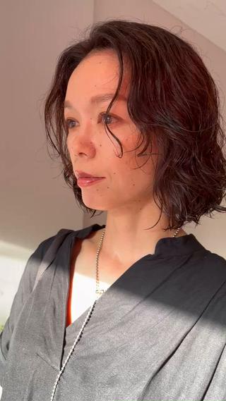 ボブパーマスタイル