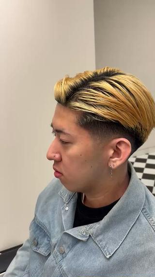 ミディアム メンズ 吉祥寺FBWT/鳥羽 健太郎のヘアスタイル