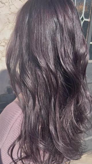 ロング カラー 🩵小野 えりか🩷のヘアスタイル