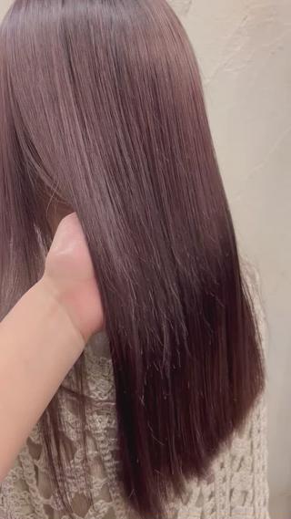 ロング カラー 🩵小野 えりか🩷のヘアスタイル