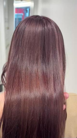 ロング カラー 韓国/ブリーチ/艶感 🇰🇷RYUKIのヘアスタイル