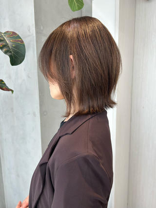 地毛風ストレートでふんわり感を無くさず朝の支度を楽にしましょう