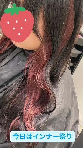 カラー 💖ブリーチなし透明 感💖ASAHIのヘアスタイル
