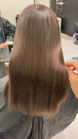 カラー 💖ブリーチなし透明 感💖ASAHIのヘアスタイル