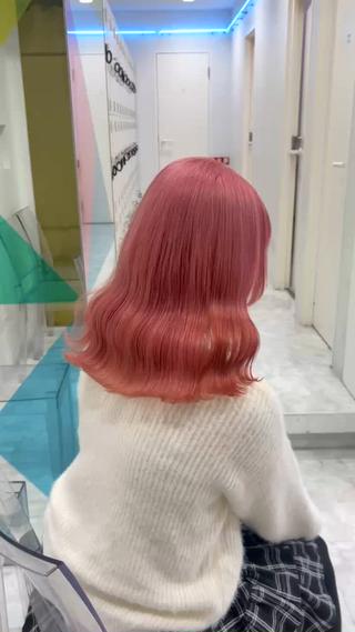 カラー akari🎀🤍 ガーリーstyleのヘアスタイル