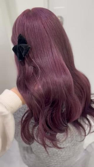 カラー akari🎀🤍 ガーリーstyleのヘアスタイル