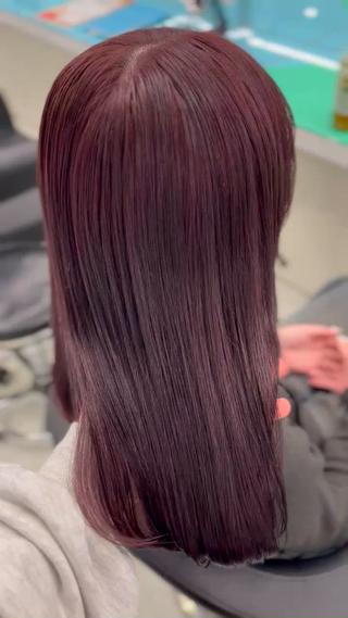 カラー akari🎀🤍 ガーリーstyleのヘアスタイル