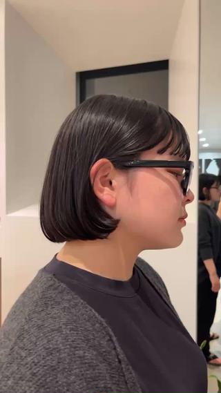 ショート she.所属・she. ハルカのヘアスタイル