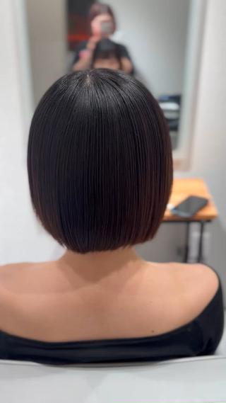 髪質改善/縮毛矯正 堂下寧音のヘアスタイル