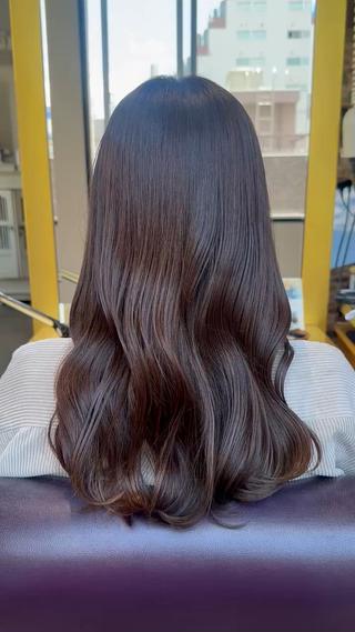 ロング カラー Saki💛心斎橋 レイヤー/艶髪のヘアスタイル