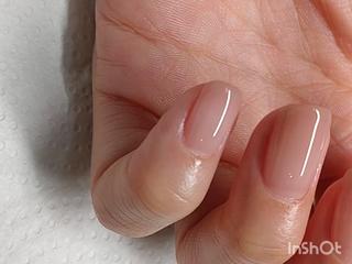 ジェル:ワンカラーグラデーション 