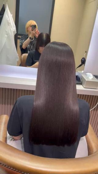 髪質改善ストレート